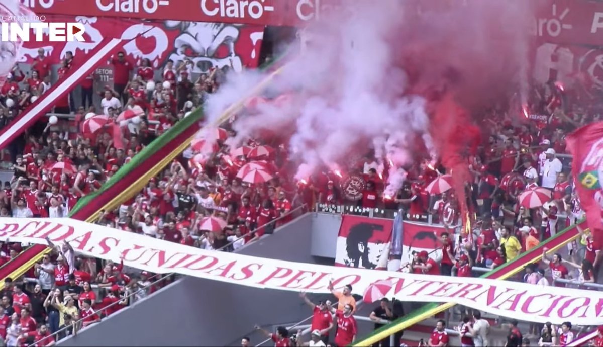 InterligadosSCI's tweet photo. Camisa 12, Guarda Popular, Super Fico, Força Feminina Colorada, Nação Independente do Inter…

Todas as organizadas lado a lado, no mesmo setor. 🤝🇦🇹

O sonho de todos. O estádio todo cantando a mesma música. 

#TorcidasUnidasPeloInter https://t.co/1gso3ToMgc