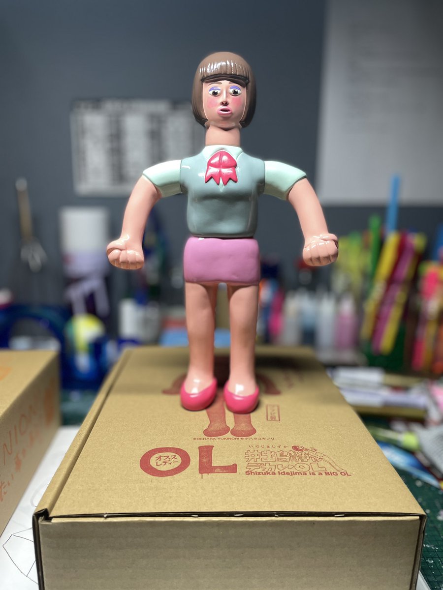 先日mograg gallery @mograggarage のデハラユキノリ・フィギュア展で