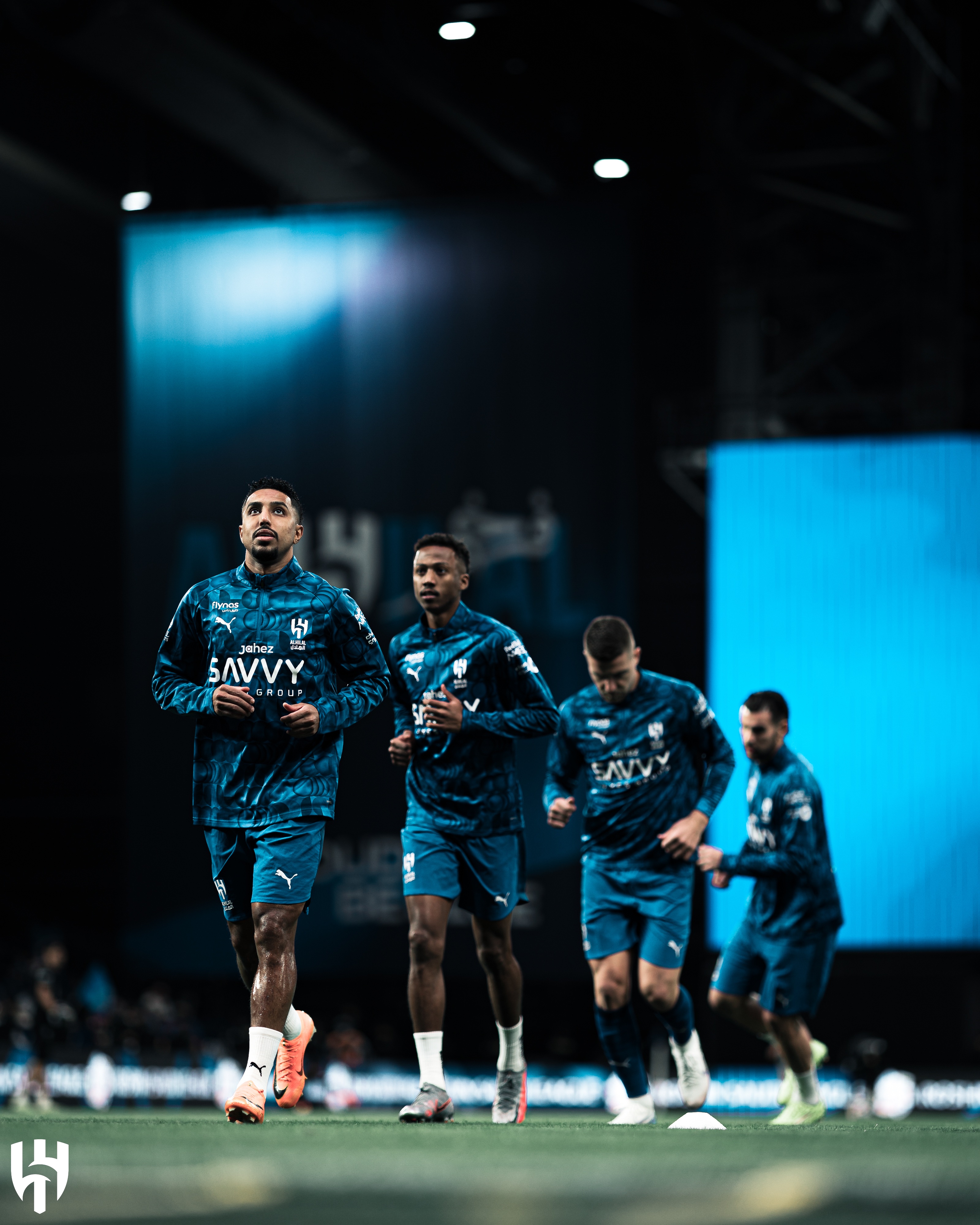 لاعبو الهلال. (إكس) 