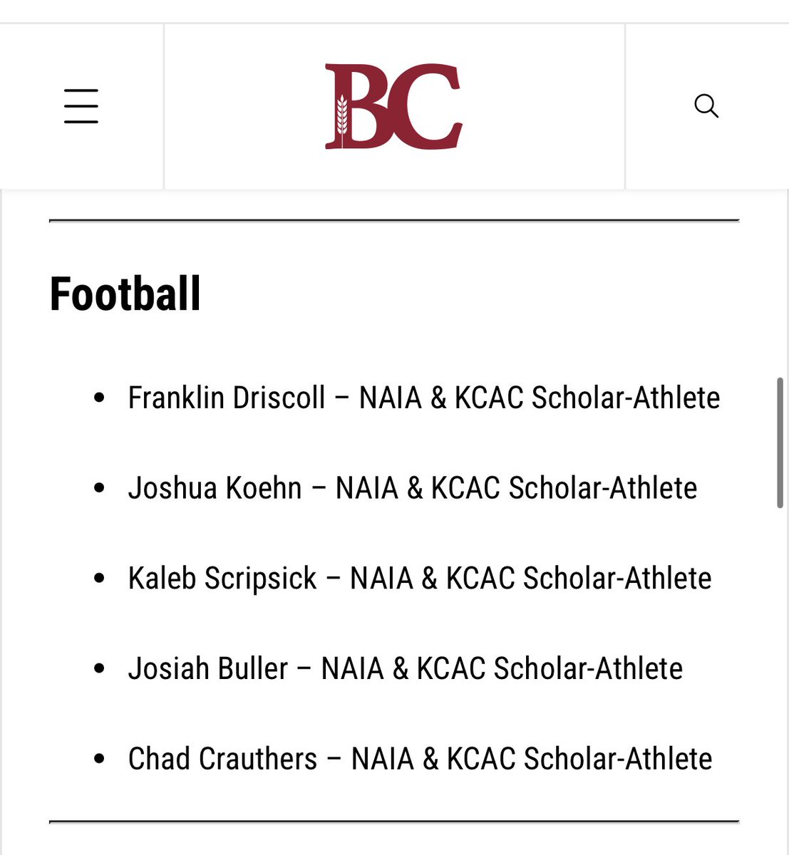 BECKYC6470's tweet photo. Congratulations!!! Keep up the good work son 💪🏻📚🏈💞 @Cj_Crauthers https://t.co/dbYmmkJTDC