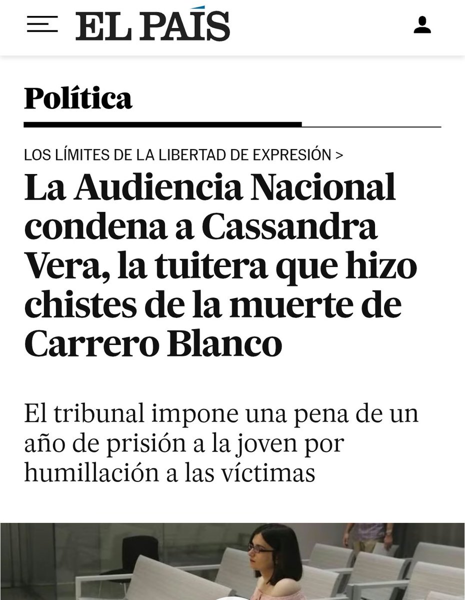 "La Justicia es igual para todos"