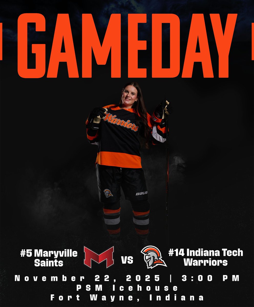 INTechWarriors's tweet image. Home games today! #21 @INTechWBB and #23 @INTechMBB host WHAC opponent Aquinas in the Schaefer Center at 1 and 3pm, while #14 @INTechWHockey hosts #5 Maryville at the PSM Icehouse in a top 15 matchup at 3pm #GoWarriors #WinIT