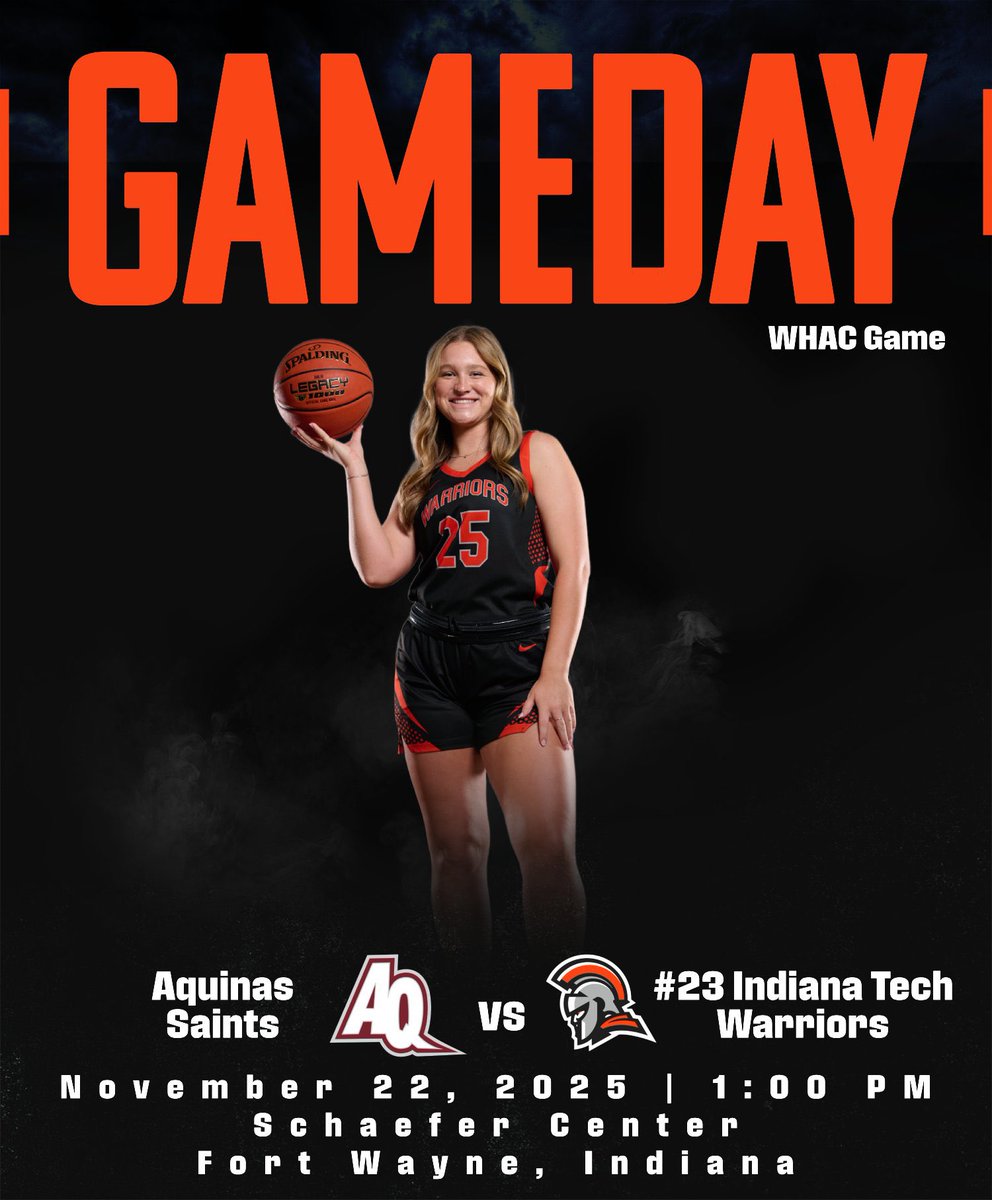INTechWarriors's tweet image. Home games today! #21 @INTechWBB and #23 @INTechMBB host WHAC opponent Aquinas in the Schaefer Center at 1 and 3pm, while #14 @INTechWHockey hosts #5 Maryville at the PSM Icehouse in a top 15 matchup at 3pm #GoWarriors #WinIT