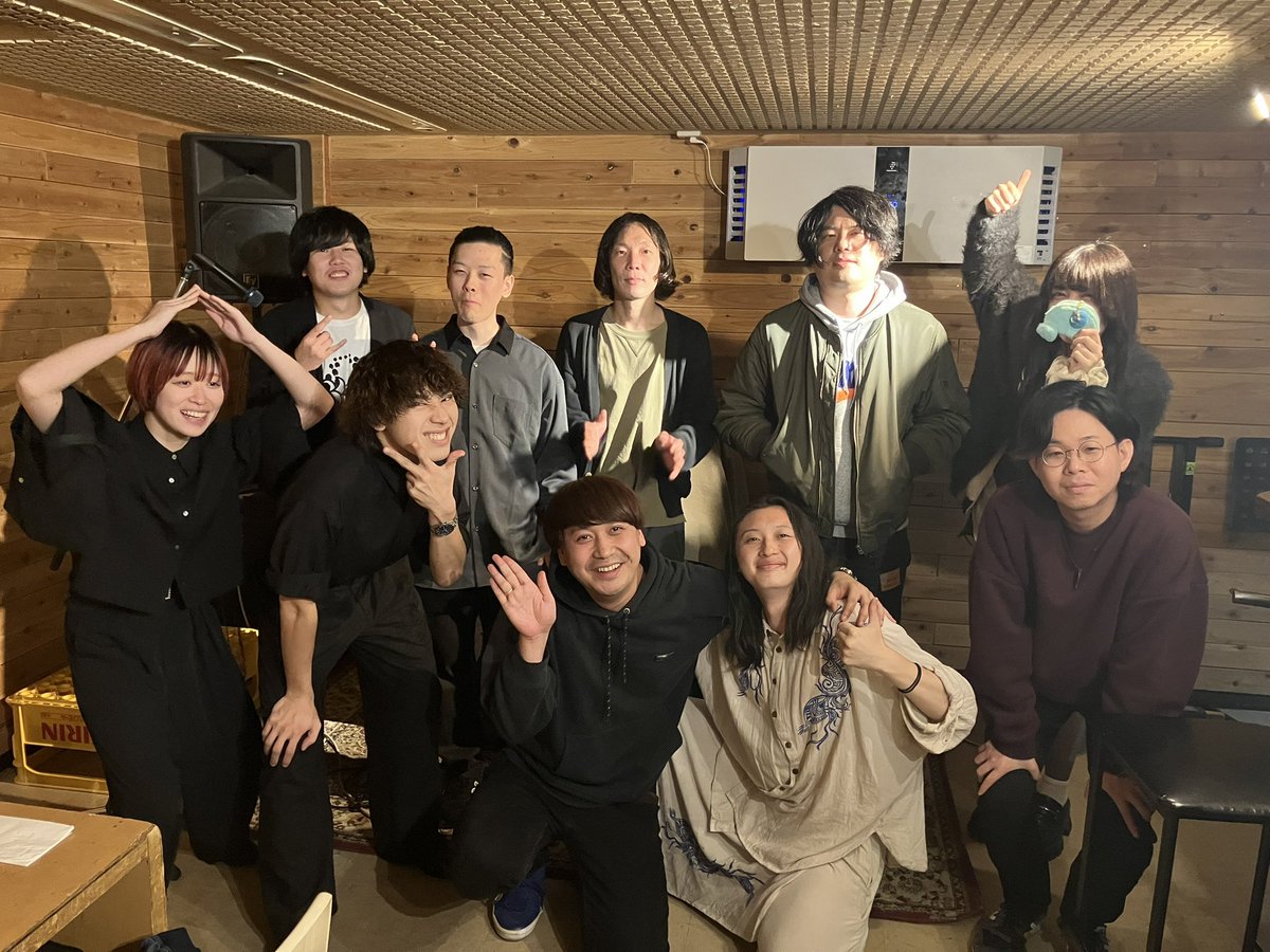 もちろん毎回ですが今夜も特に最高な1日になりました！！！こんな日を繰り返せればすげええイベントになれる！！！ありがとうございました🐶