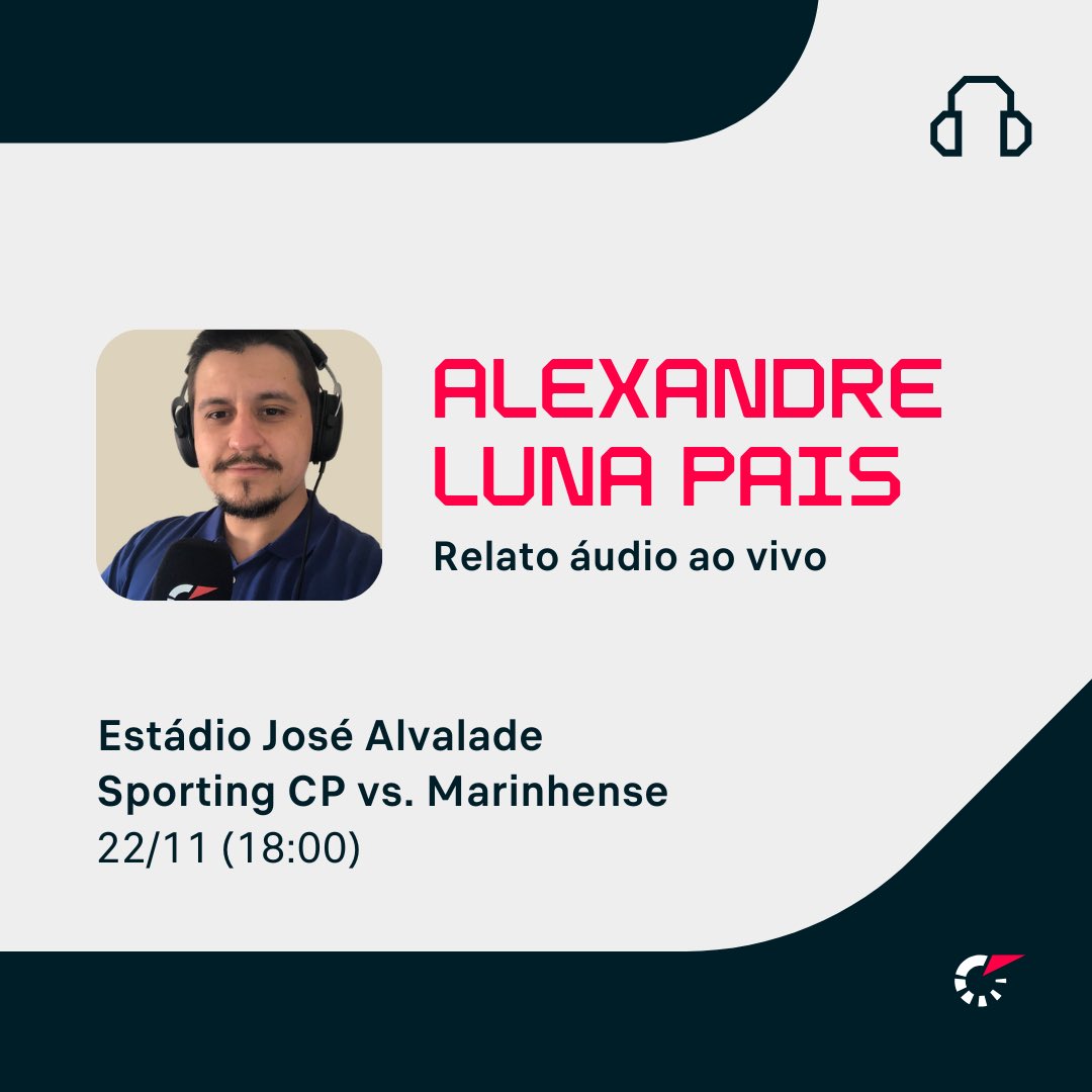 AlexandreLP_17's tweet image. ⚽️ Taça de Portugal - 4.ª eliminatória ⚽️

@SportingCP 🆚 @acmarinhense 

🏟️Estádio José Alvalade 

⏰18h00

📲💻 @FlashScorePT 

🗣️Comentem o jogo connosco com #FlashScorePT