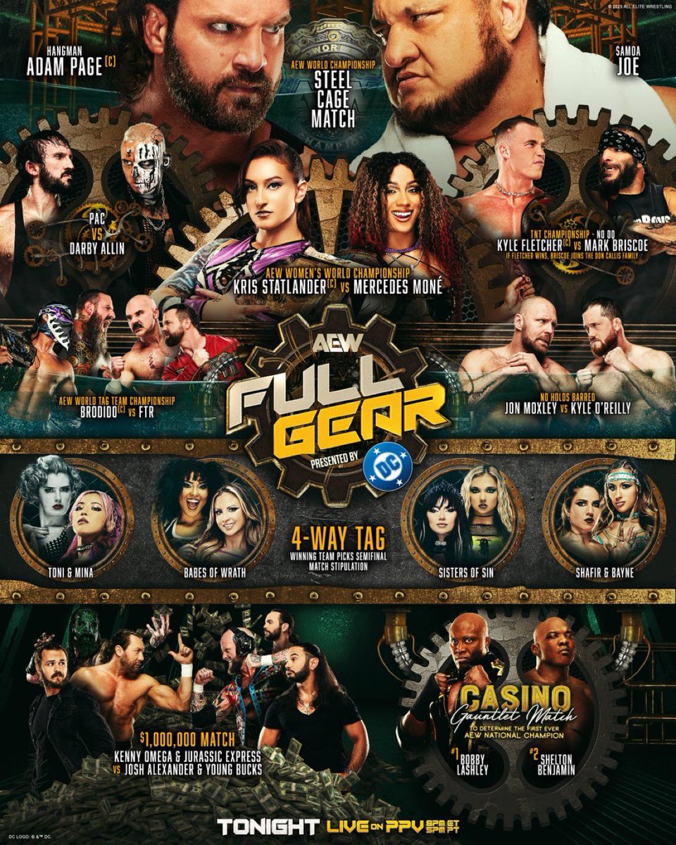Last minute chance to see AEW FULL GEAR FREE

how to enter
- Follow myself and <a href="/Fightful/">Fightful Wrestling</a>
- RT this post
- For another entry share you favorite Full Gear moment!
