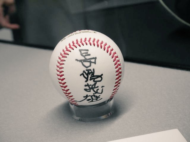 ぺ*ぺ様 GIANTS長嶋茂雄 サイン入り記念ボール 読売ジャイアンツ 長嶋
