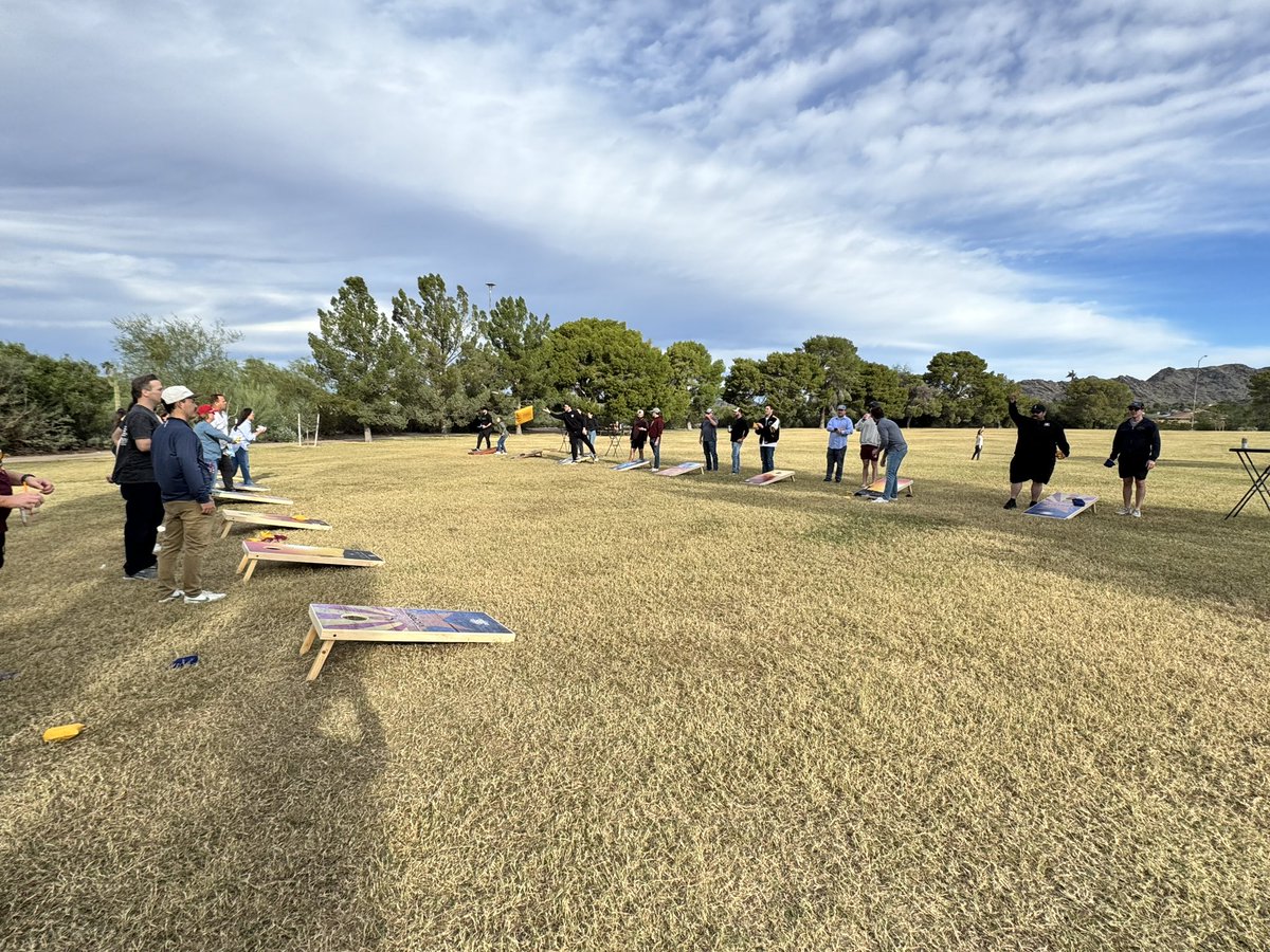 The <a href="/WingedVictoryUS/">Winged Victory Agency</a> Team: An official sponsor of the 2025 Phoenix-Arcadia Rotary Club Cornhole Tournament!!! <a href="/claynrobinson/">Clay Robinson</a>