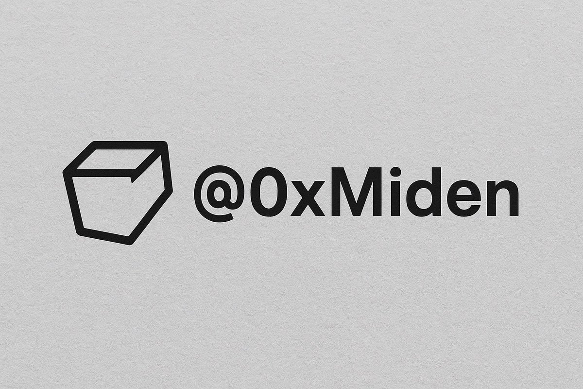OmjNftarmy's tweet image. GM its Day 4 of preaching about what @0xMiden is building.

0xMiden is building Miden, a privacy-focused zk-rollup Layer 2 on Ethereum designed to empower applications with seamless scalability through both public and private transactions.

You’re still early pivot to Miden and…
