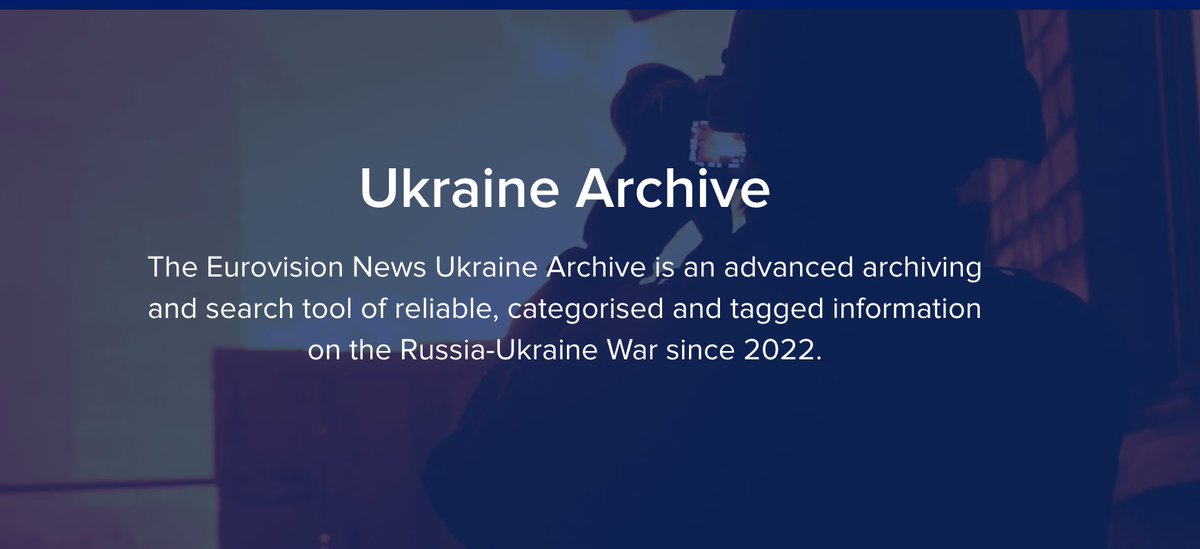 infodocket's tweet image. EBU (European Broadcasting Union) to Open Digital #Ukraine Archive as Trustworthy Source of Material For #Journalists, #Researchers and Other Investigators ebu.ch/news/2025/11/e…  #researchtools #archives @EBU_HQ