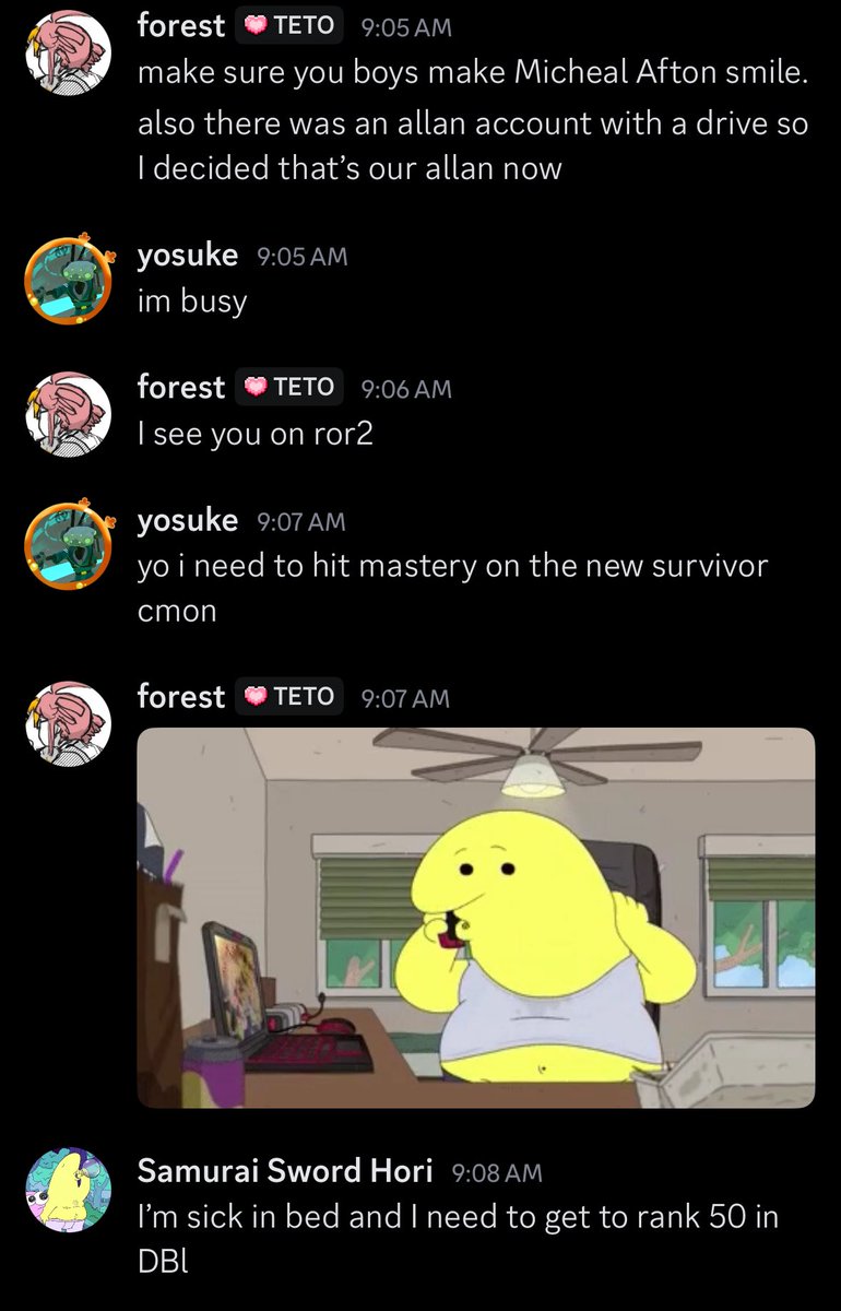 smilingceo2's tweet image. My fucking employees dude.