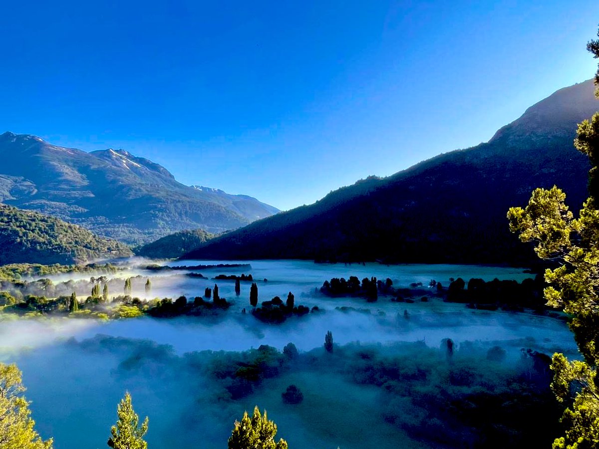 Así amaneció por acá … Futaleufú!