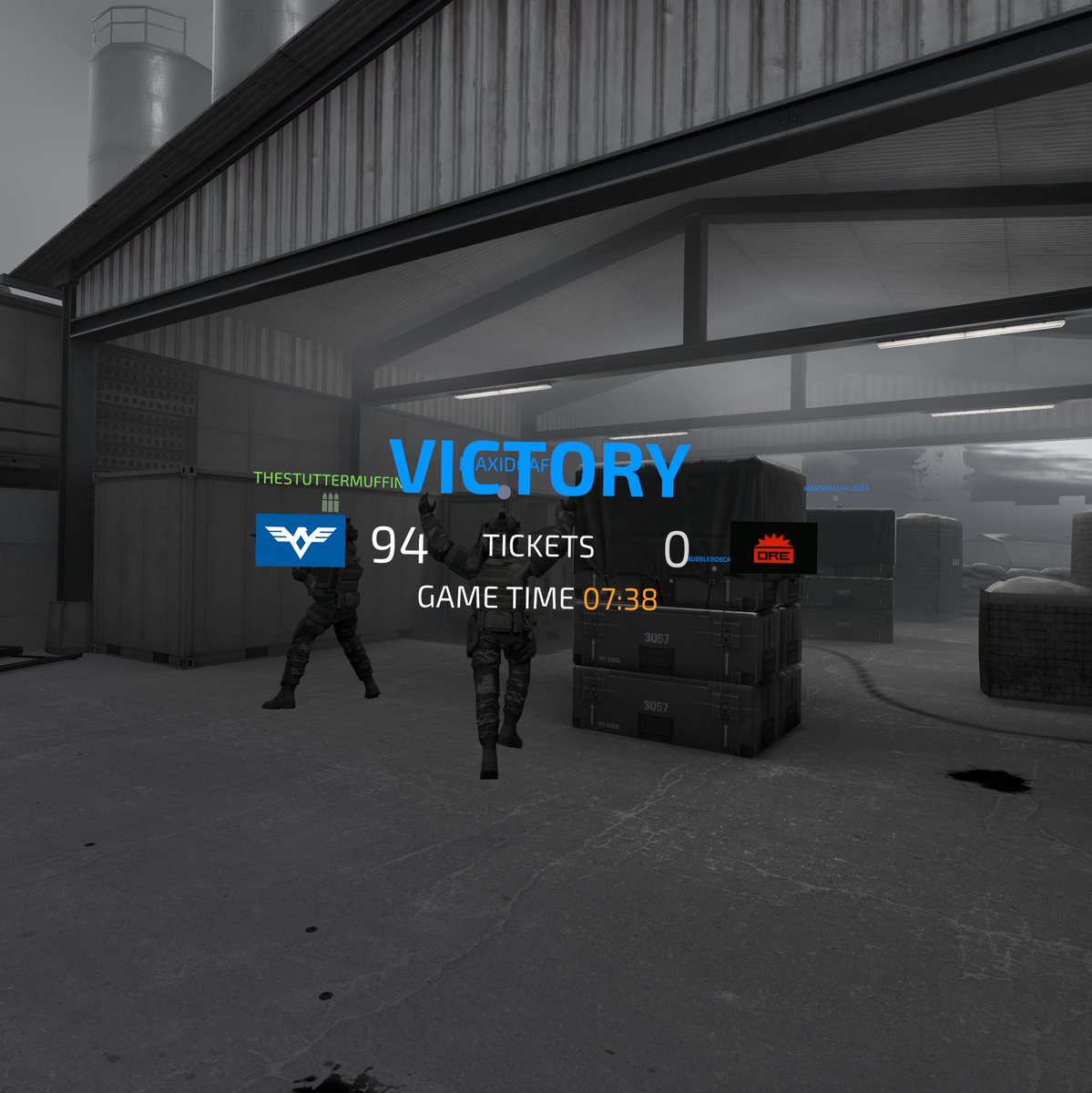 Yukiyuki_Karasu's tweet image. 7分台で押し切ってRush勝利からのメディックも武器アンロック終わらせたので全兵科全武器アンロック完了ー
後はゆっくりハンドガン縛りとかしながらパーツアンロック
 #Forefront #Forefrontvr