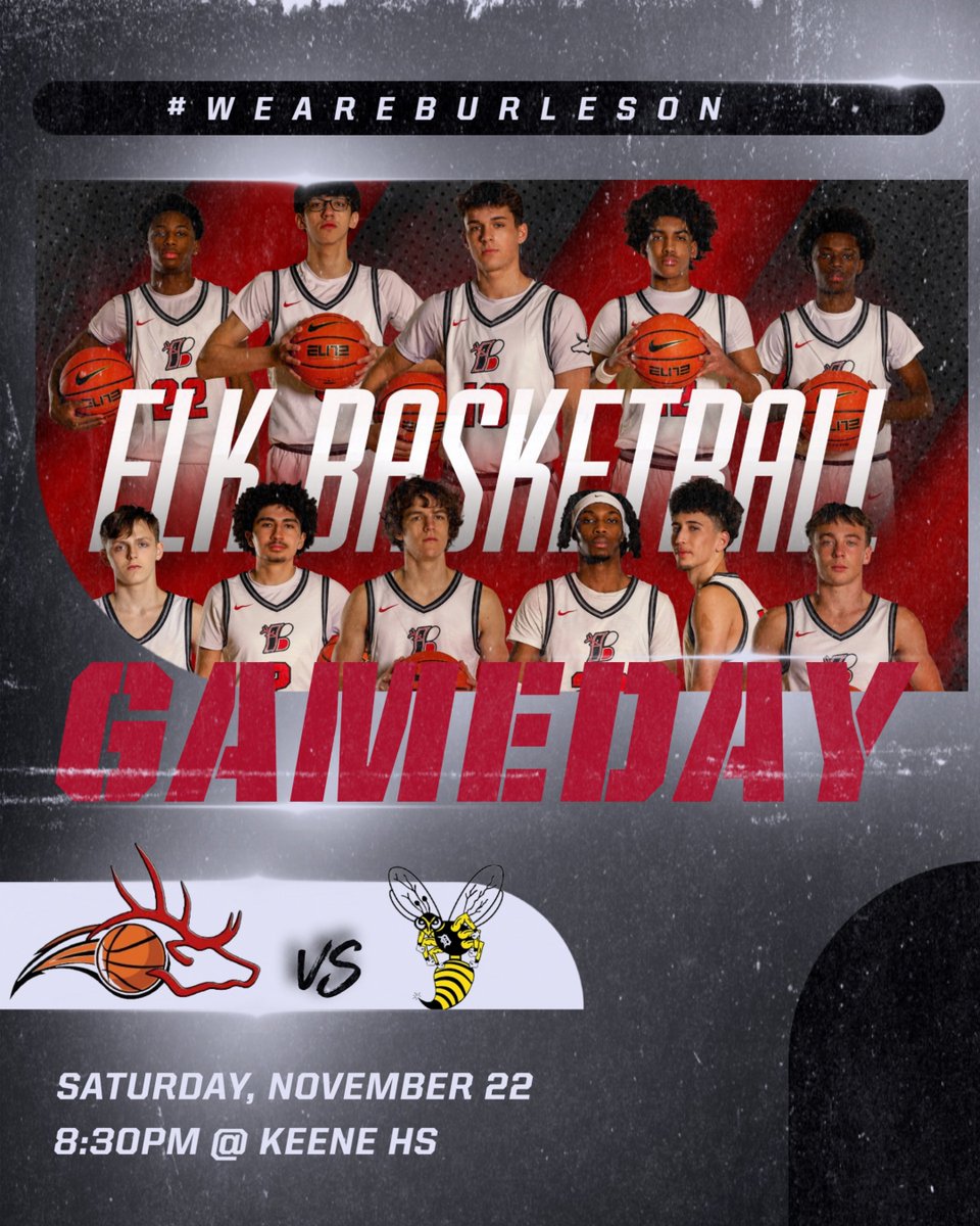 🏀Elk MBB in the Championship game tonight vs. Denison! #WEAREBURLESON