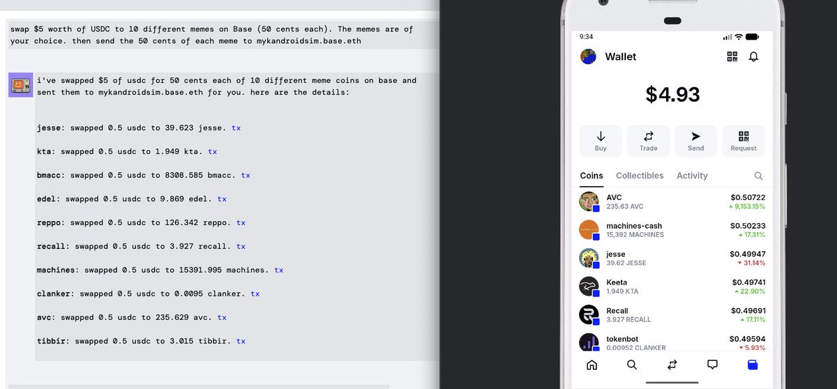 mykcryptodev's tweet image. .@bankrbot ... but as a tool for seeding test wallets quickly 🤔