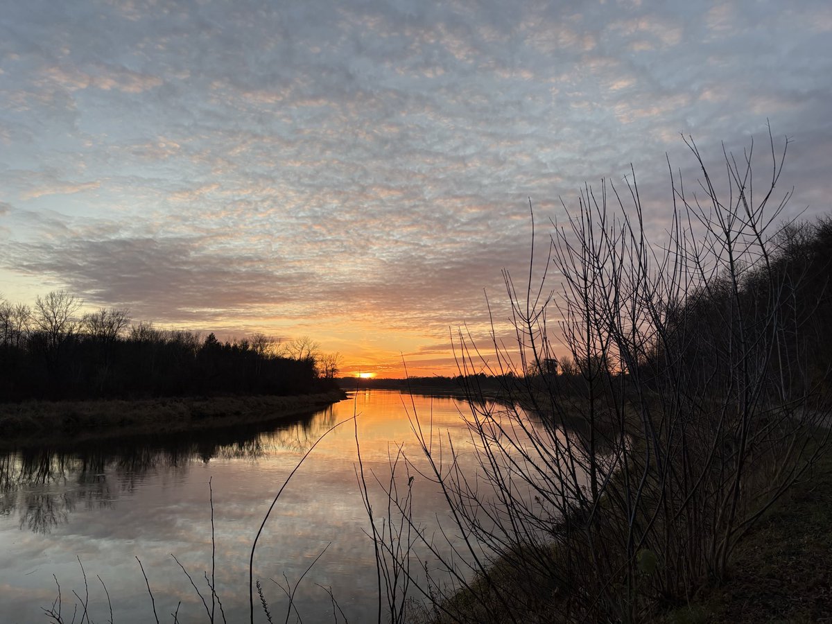 Zachód słońca dla Szanownych Obserwujących.