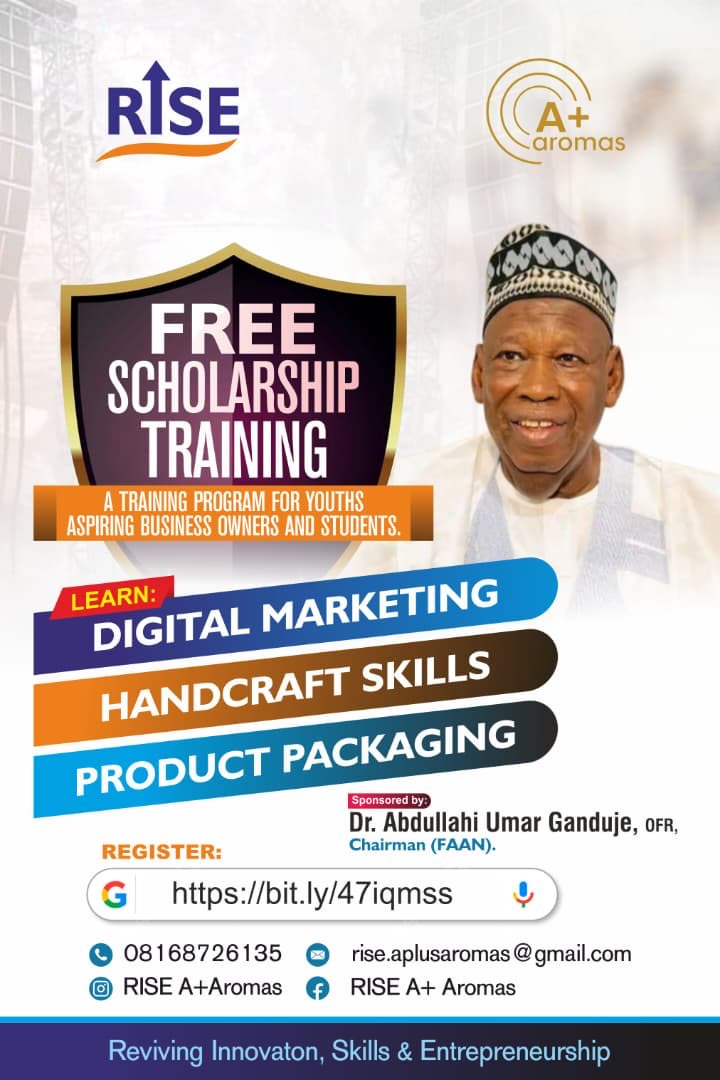 RISEaplusaromas's tweet image. We’re live!
Excited to launch RISE – a free program in  DIGITAL MARKETING,HANDCRAFT SKILLS,PRODUCT PACKAGING. 🚀✨

📅 Registration is open now – spaces are limited!
docs.google.com/forms/d/e/1FAI…
Learn, Earn &amp;amp; Thrive 

#RISEwithaplusaromas #FreeLearning #digitalskills