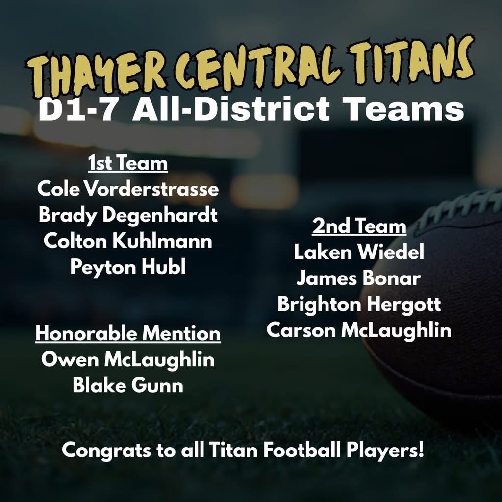 Great Work This Season Titans!