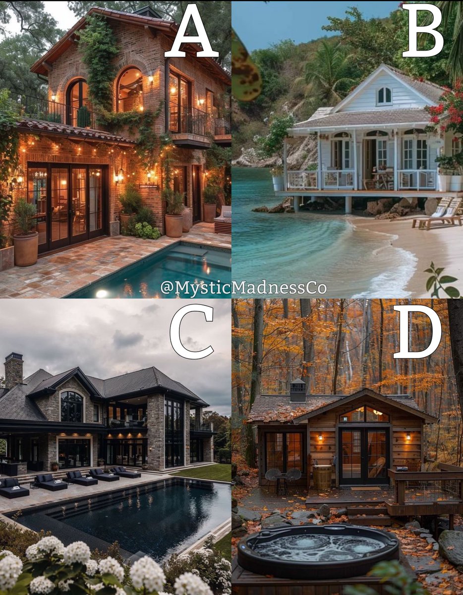 MysticMadnessCo's tweet image. Which house do you like most? 🤍