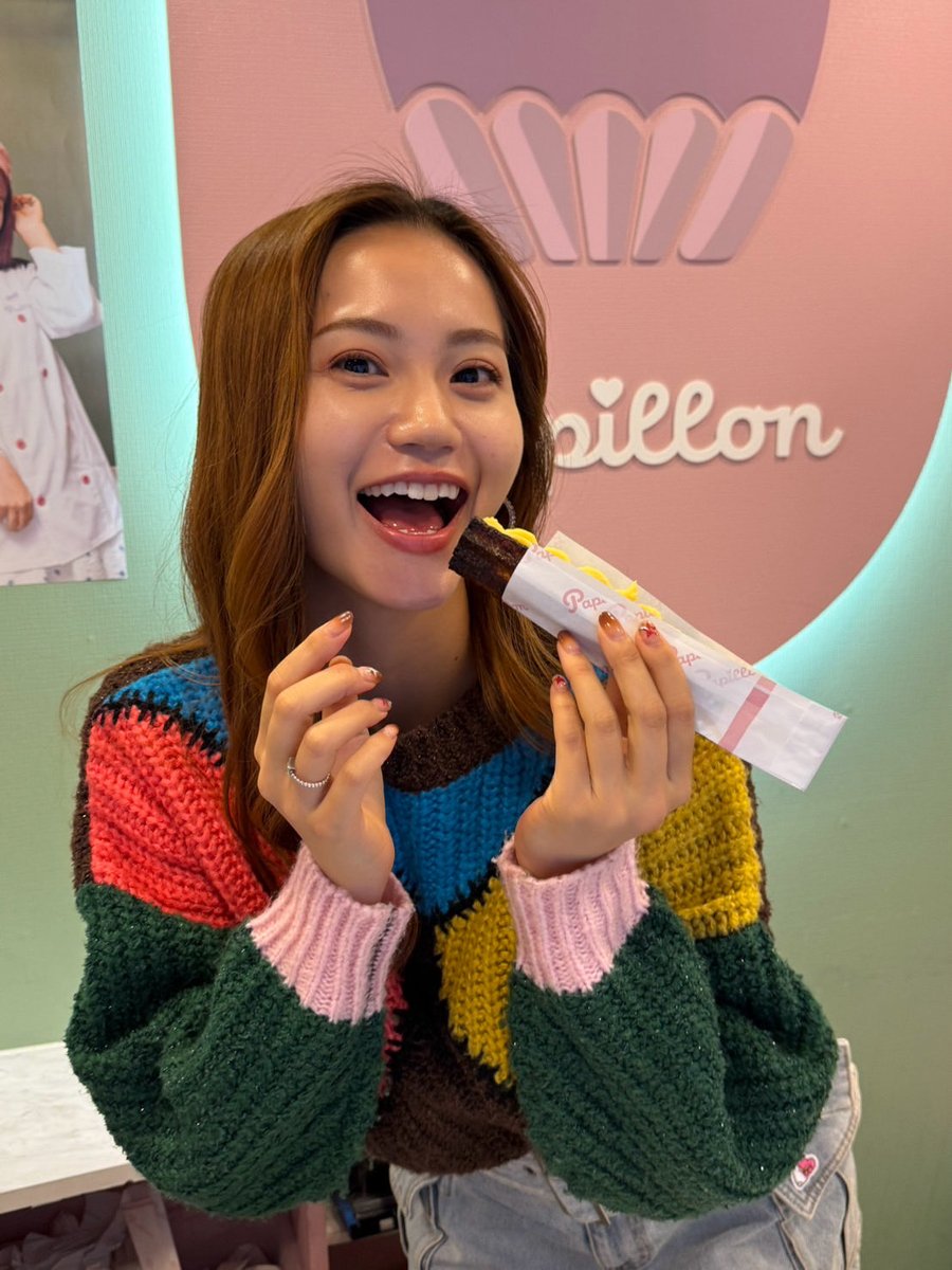 uehara_yukina's tweet image. カヌチュロ屋さん1日店長❣️ありがとうございました🥰昨日告知したにも関わらず、5時間絶え間なく御来店いただき😭皆の愛を感じました😭😭幸💖今日も1日楽しかったなぁ😆✨みんな色々あると思うけど、私と関わってくれた方が幸せでありますように😌🍀