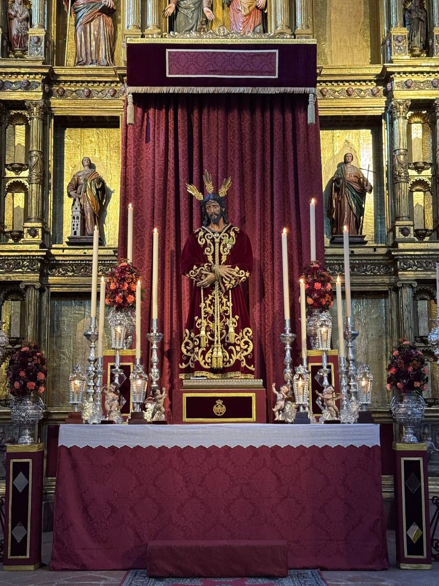 [Cultos Jesús de la Sentencia]

Con motivo de Cristo Rey, la Sagrada Imagen permanecerá expuesta en veneración pública durante el día de hoy.

Devoto besapies de 17:00h a 20:00h

Adoración Nocturn desde las  20:30h

📍 Iglesia de Santa María de la Encarnación.

#GratiaPlena