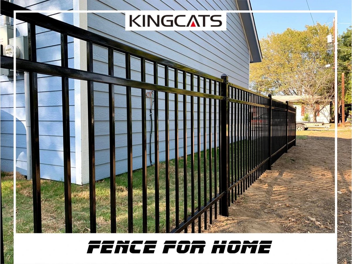 Kingcats_fence's tweet image. Keep your site secure, your property safe, and your design consistent —
with Kingcats fencing systems.