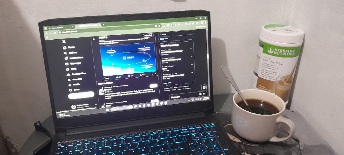 Good morning! Just woke up and enjoying a cup of coffee while catching up on Twitter. Checking out what's new with <a href="/ORBT_Protocol/">ORBT</a> too! ☕💻 #morning #coffee #twitter #ORBT_Protocol