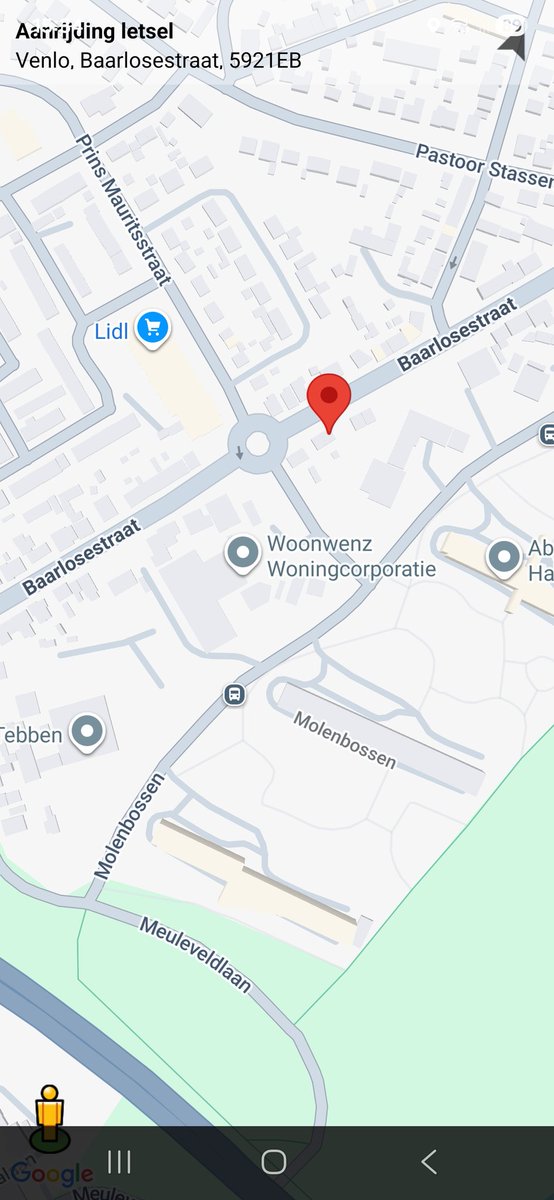 Aanrijding met letsel op Baarlosestraat, Venlo