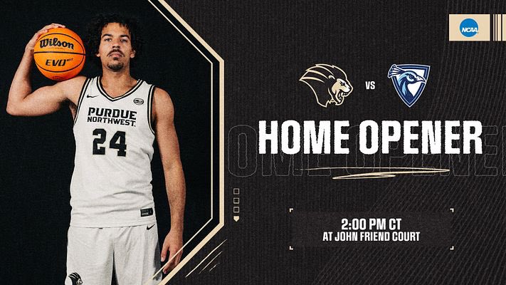 🚨HOME OPENER🚨
🏀 <a href="/PNWBasketball/">Purdue Northwest Men’s Basketball</a> 🏀
🆚: Upper Iowa
⏰: 2:00 PM CT
📍: Hammond, Ind.
🏟️: John Friend Court
📊: tinyurl.com/mvj62ekm
📺: tinyurl.com/my52w5aj
#PowerOnward 🦁
