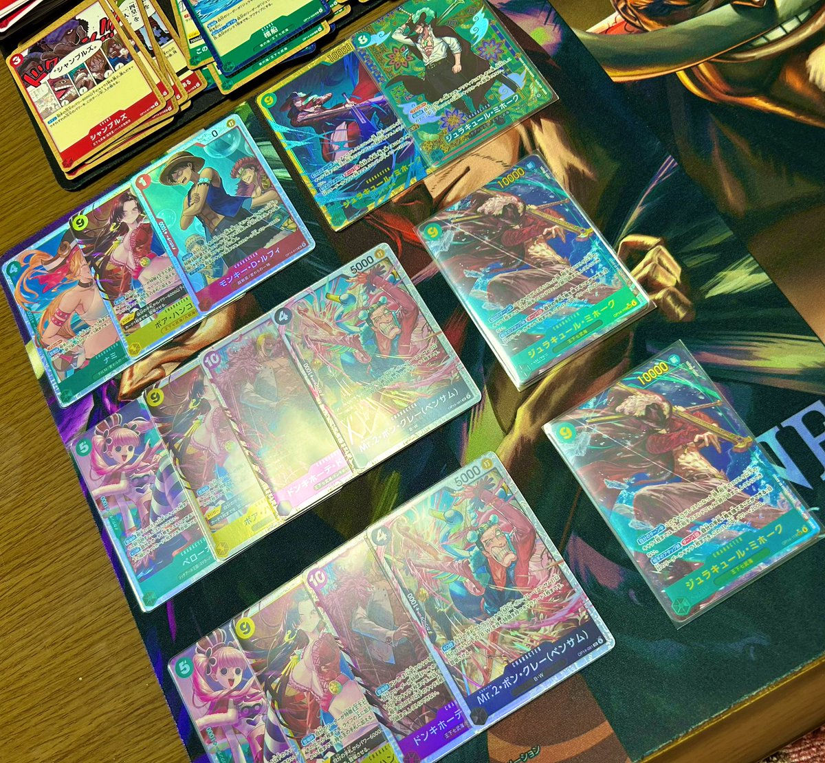 3BOX開けてミホークしか引けてない😂笑
どんな確率やねん笑
