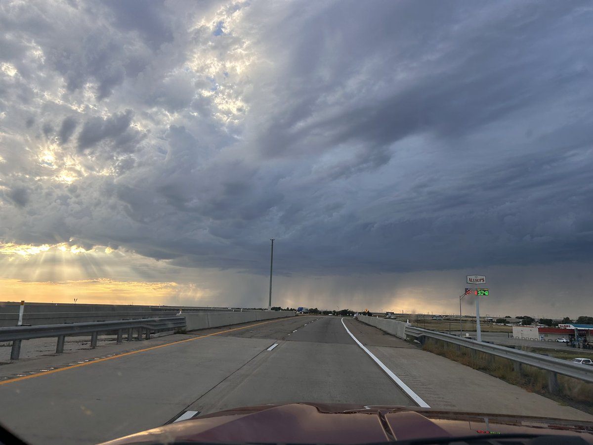 Amarillo towards New Mexico. Few weeks back.