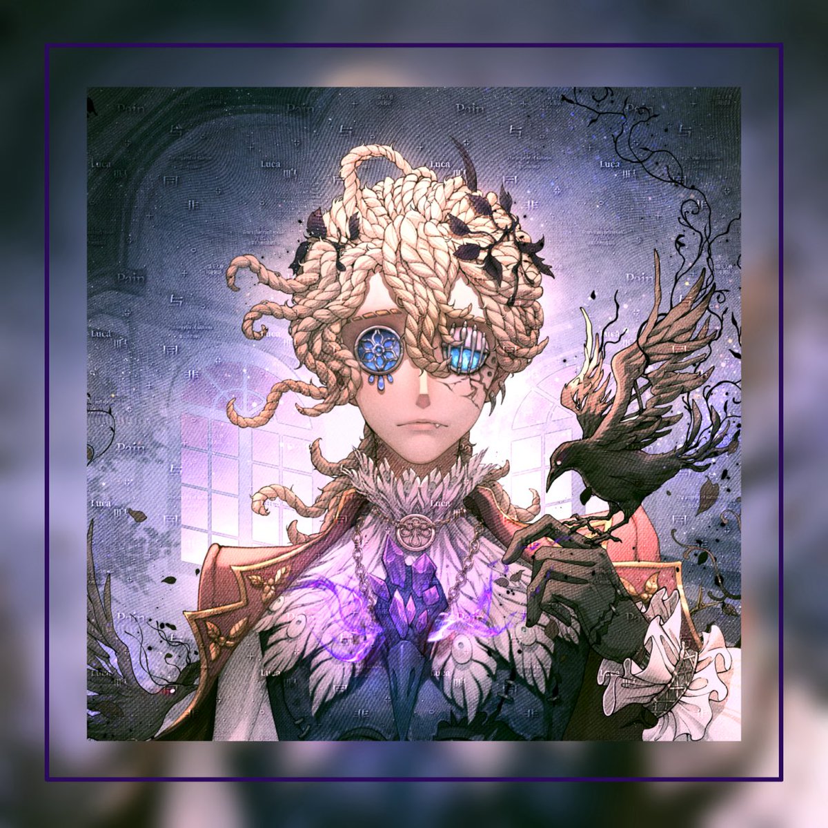 IDV_Lucabalsa's tweet image. 𝑳𝑼𝑪𝑨𝑩𝑨𝑳𝑺𝑨🐦‍⬛
ウェイボー超話
十一月専用壁紙

PS：壁紙のアバターとして使えるし、商用には使えないよ！
#第五人格 #囚人