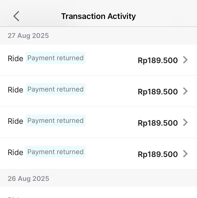 nicholasmartua's tweet image. Ini bank @BNI @BNICustomerCare benar-benar keterlaluan sih 😭 segini banyaknya uang ga ada dibalikin payment returned dari @GrabID Sumpah kalian mohon berbenah deh, ini benar-benar merugikan! Tolong @BPKN_RI yang seperti ini itu sangat merugikan!!! 😡😡
#Grab #BNI