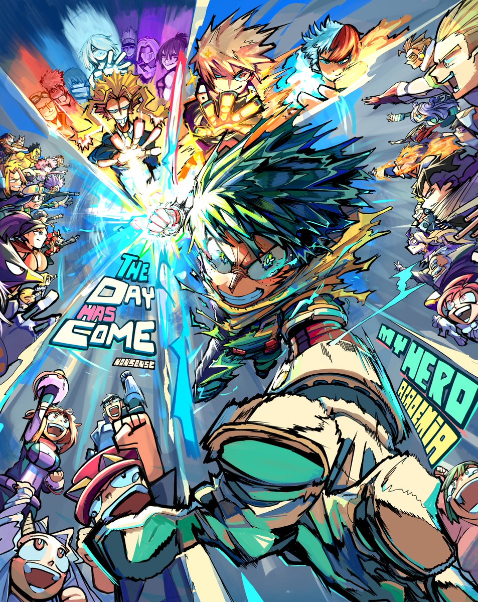 N0nsenseMob's tweet image. THE DAY has come!!

#GoDeku #BokuNoHeroAcadem #myheroacademia #anime