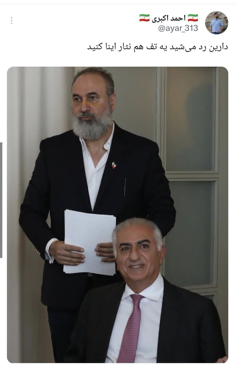 احمد اکبری tweet media