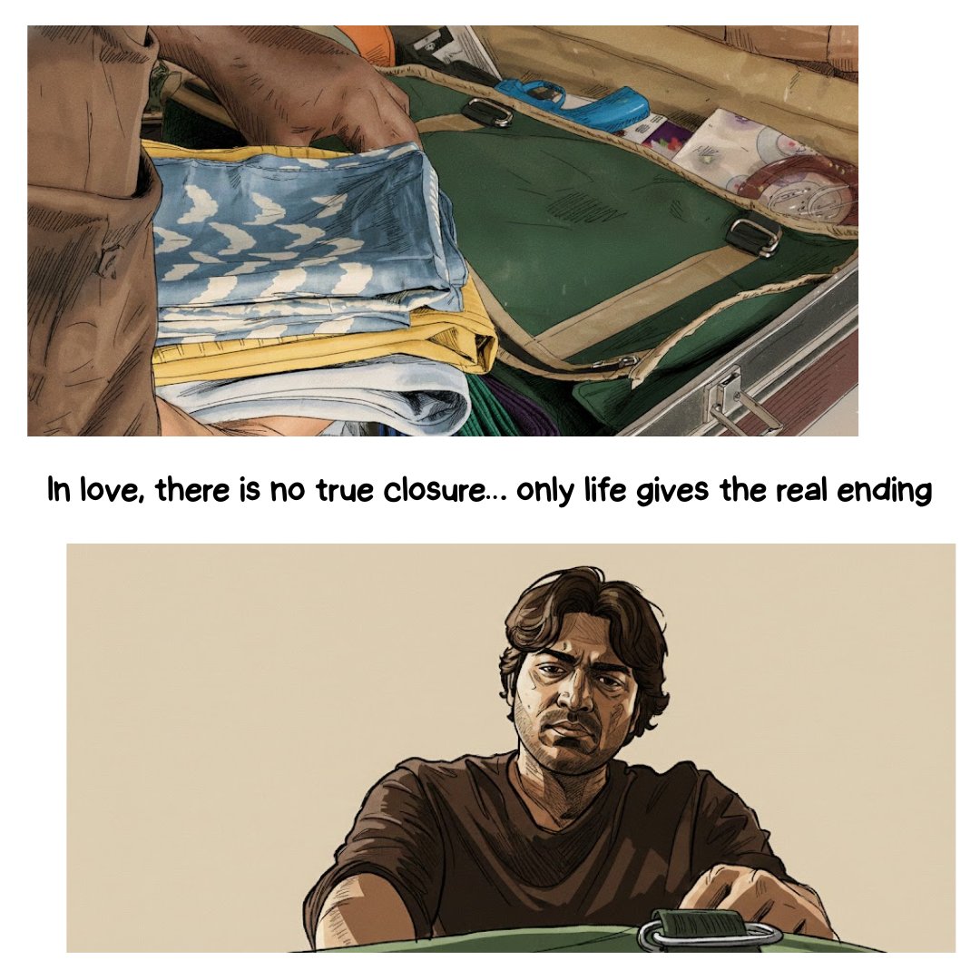 frameversehq's tweet image. The hardest goodbyes are the ones that never really happen 🖤

#96Movie #TamilCinema #VijaySethupathi #Trisha #FilmTwitter #MovieQuotes #CinemaEdits #Cinephile #Kollywood #AestheticArt #MovieScenes #FilmCommunity #TamilMovies #dude #varanasi #JanaNayagan