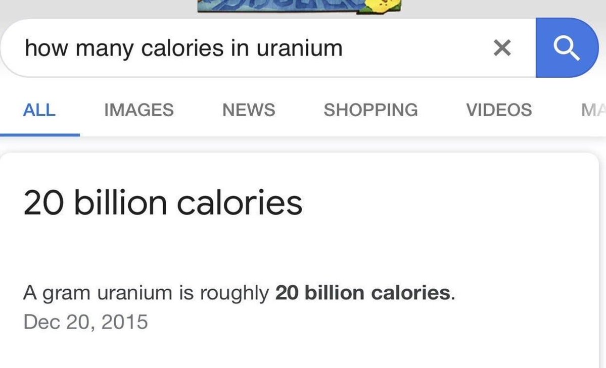 Para ganar 5.000.000 de dólares lo único que necesitas es comer 0,75 microgramos de uranio, ¿lo harías?