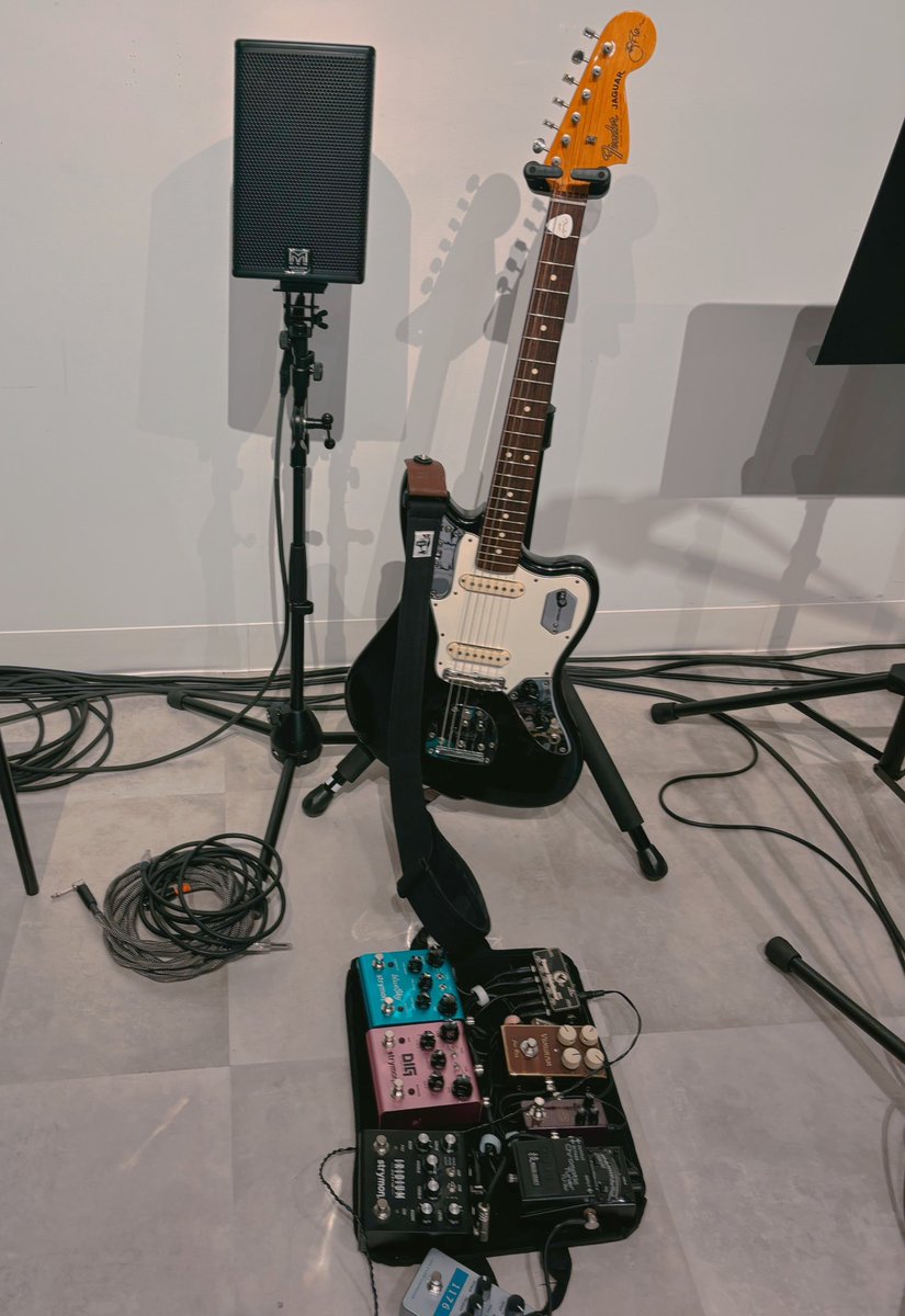 ジャガーはアンプシュミ持っていくのが1番いいのがわかった日でした