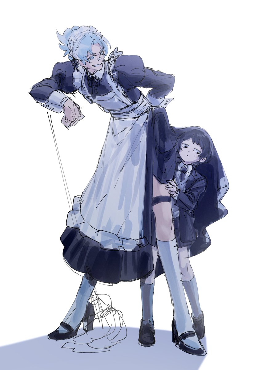 白相 시라아이 메이드와 도련님