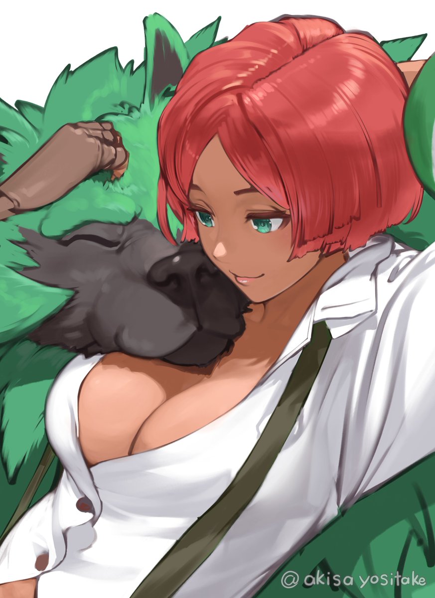 再掲    ジオ   加筆
#格ゲーキャラ描こうぜ  #GGST