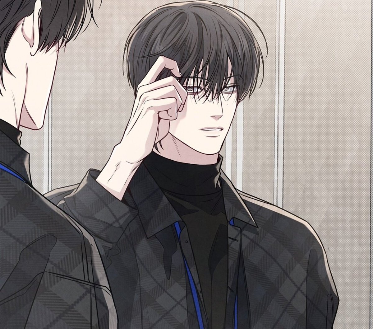 Dohu wearing black Turtle Neck🖤🔥I love how this Man drives me crazy over him🛐😭

#공과사는구분해 #betweenthelines