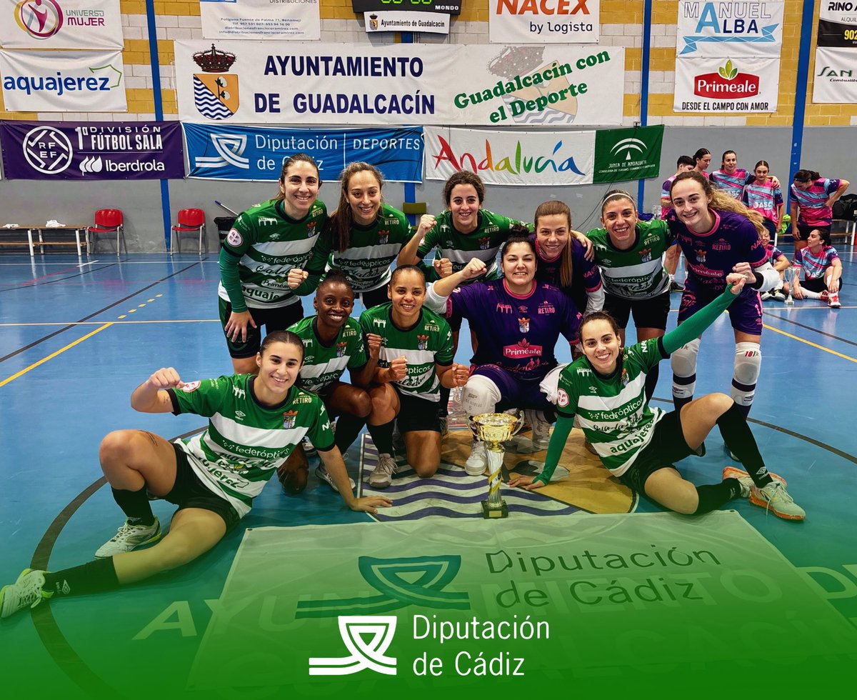 DIPUTACIÓN DE CÁDIZ 🏆

Queremos agradecer al <a href="/AlgecirasFs/">Algeciras FS</a> por su visita y por el gran partido disputado este sábado.

Agradecimiento especial a la <a href="/diputacioncadiz/">Diputación de Cádiz</a> cuyo apoyo continuo hace posible la organización de eventos que impulsan el crecimiento y la visibilidad deportiva.