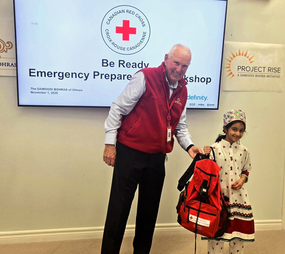 A health &amp; wellness event hosted by the #DawoodiBohra #Ottawa community brought all ages together to kick off winter with flu vaccines.

Grateful to our guests who joined from <a href="/redcrosscanada/">Canadian Red Cross</a> to lead an Emergency Preparedness workshop on local hazards.
