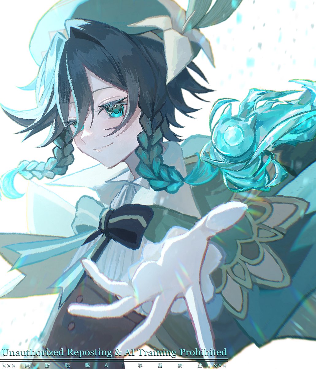 RIN_1719073's tweet image. モンドの風の神
#GenshinImpact #venti