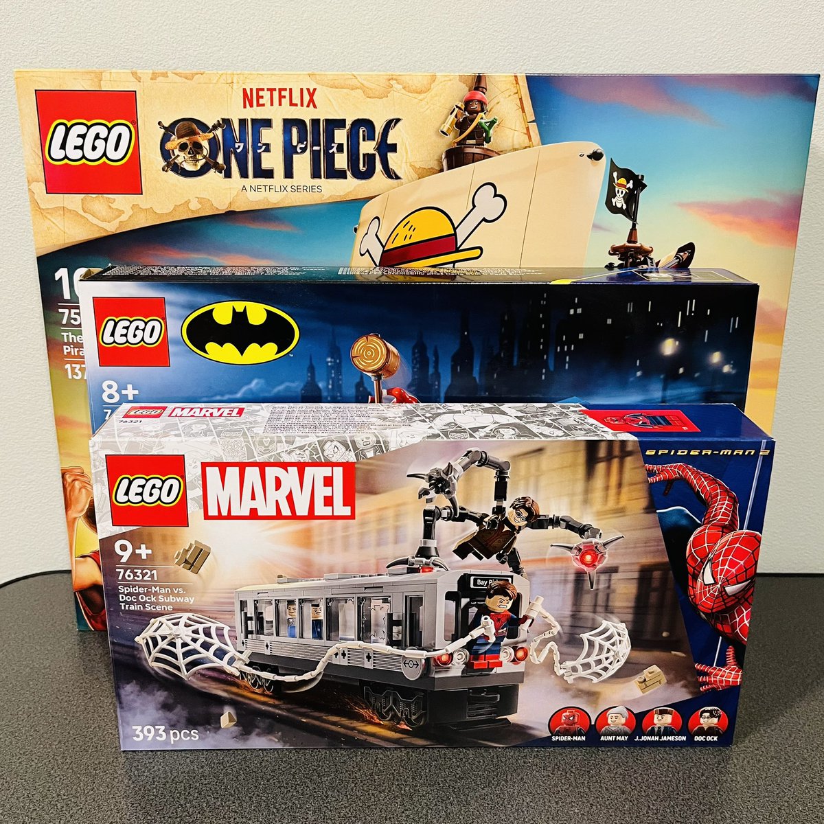 LEGO76321 スパイダーマン vs. ドクター・オクトパス 地下鉄編が届いた