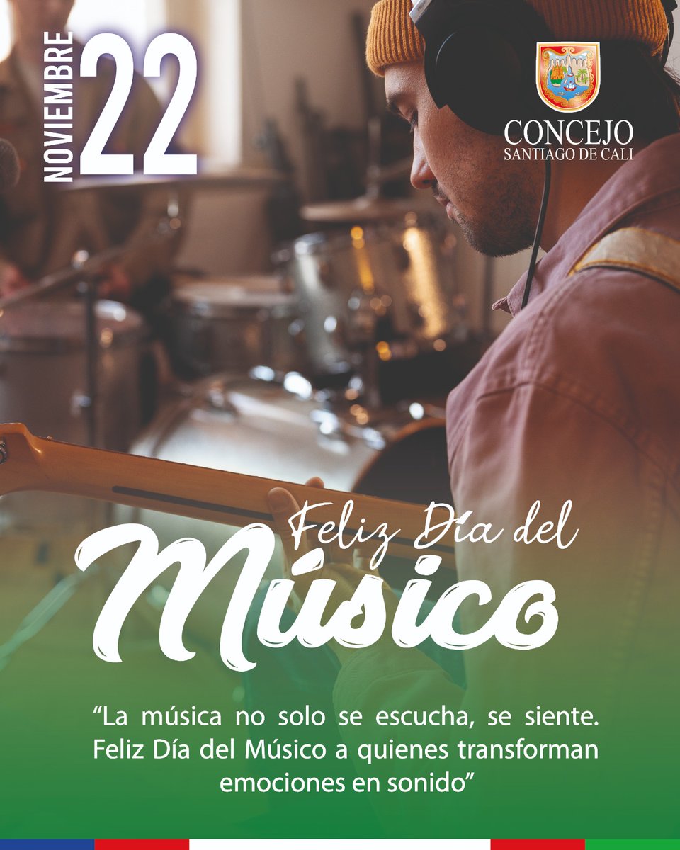 En el Día del Músico, celebramos a aquellos que hacen vibrar nuestras almas con la magia de la música 🎵👏 #MúsicaViva #DíaDelMúsico