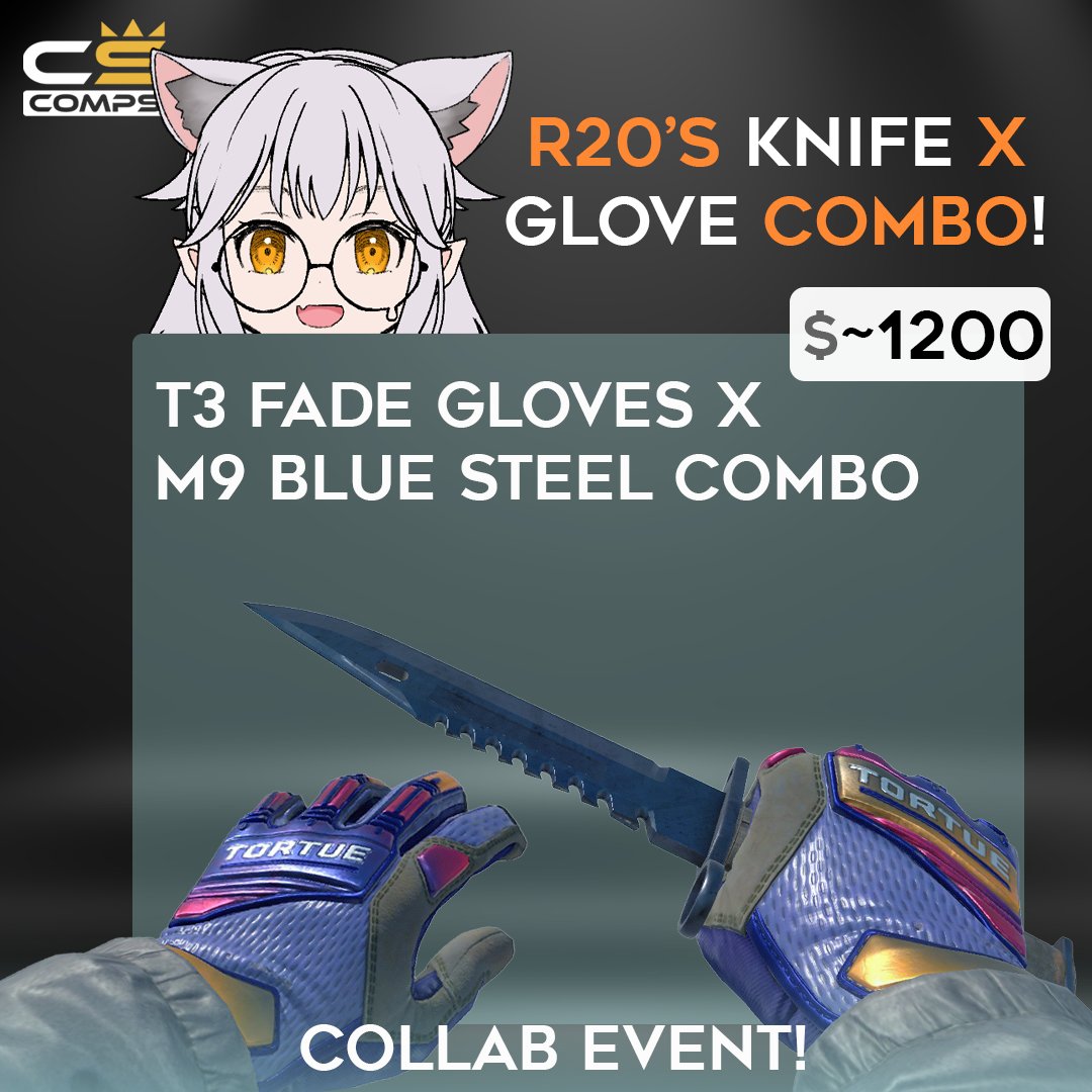 CS_COMPS's tweet image. We&apos;ve teamed up with @R20_cs to give you the chance to win this amazing combo - now live on the site for just $0.99, with additional discounts if you pop into R20&apos;s stream and grab their code!

GOOD LUCK!