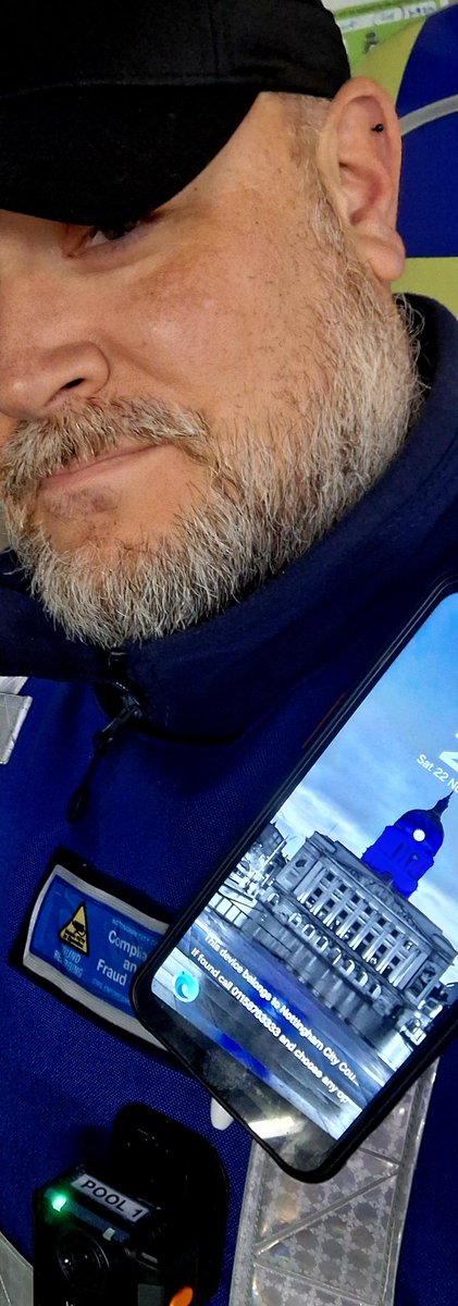 CaFNottmCity's tweet photo. Still here....its #saturday and I'm out doing a spot of rare uniform work (where it all began) on all things #BlueBadge and supporting the enforcement teams; however, I now realise I've picked the worst day for it!🌧️
#RespectTheBadge #Nottingham #stopmisuse #Nottinghamshire #Rain https://t.co/38nsK9oK5i