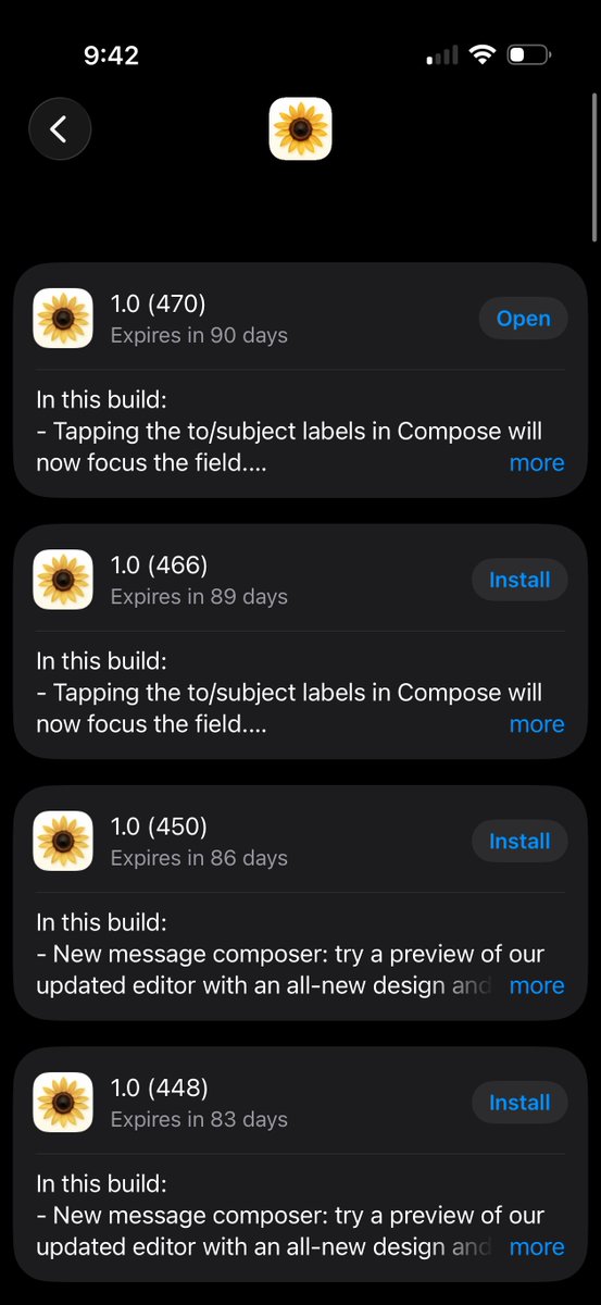 We pushed out 22 builds this past week for @trysunflower. Iterating quickly. It's getting there! htt