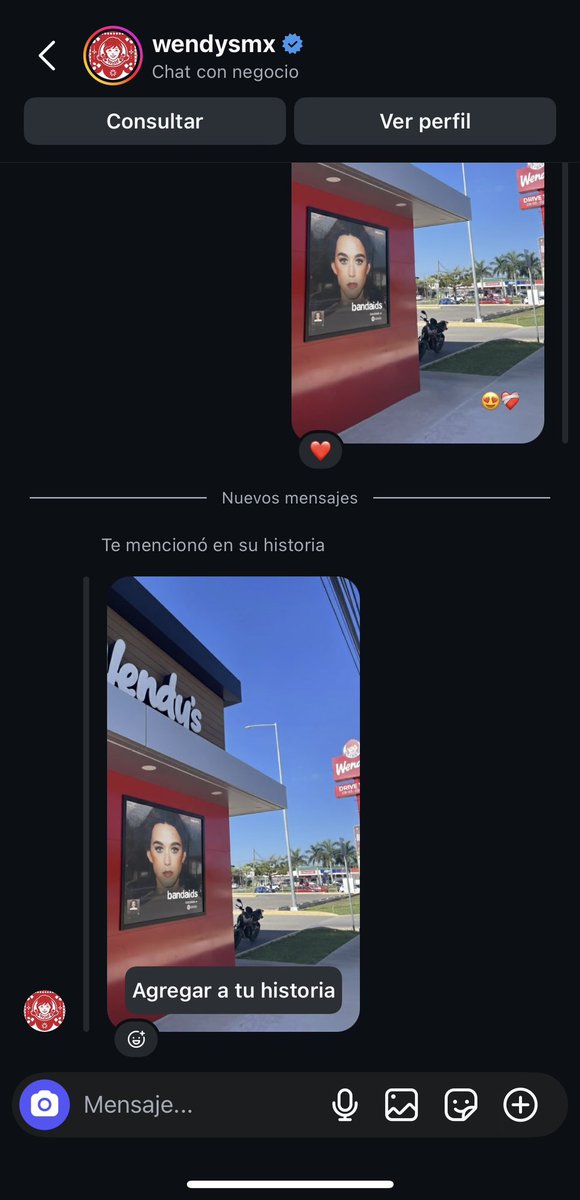 Logré que un Wendy’s compartiera a Katy 😮‍💨🤣✨